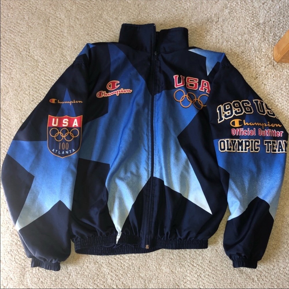 RARE Olympic USA Windbreaker